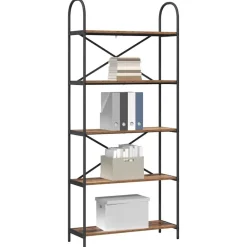 Boekenkasten & Wandplanken*vidaXL Boekenkast Oudhout 80 x 30 x 183 cm Bewerkt hout Oud hout