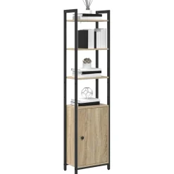 Boekenkast 40 x 24 x 161 cm Bewerkt hout><noscript><img width=
