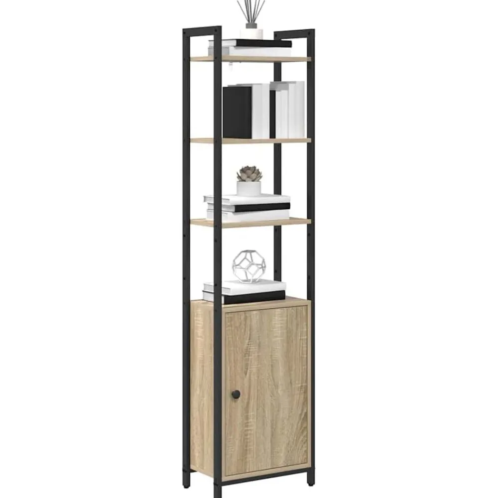 Boekenkast 40 x 24 x 161 cm Bewerkt hout>vidaXL