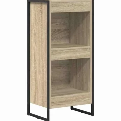 Boekenkasten & Wandplanken*vidaXL Boekenkast Sonoma 80 x 30 x 155 cm Bewerkt hout Sonoma eiken