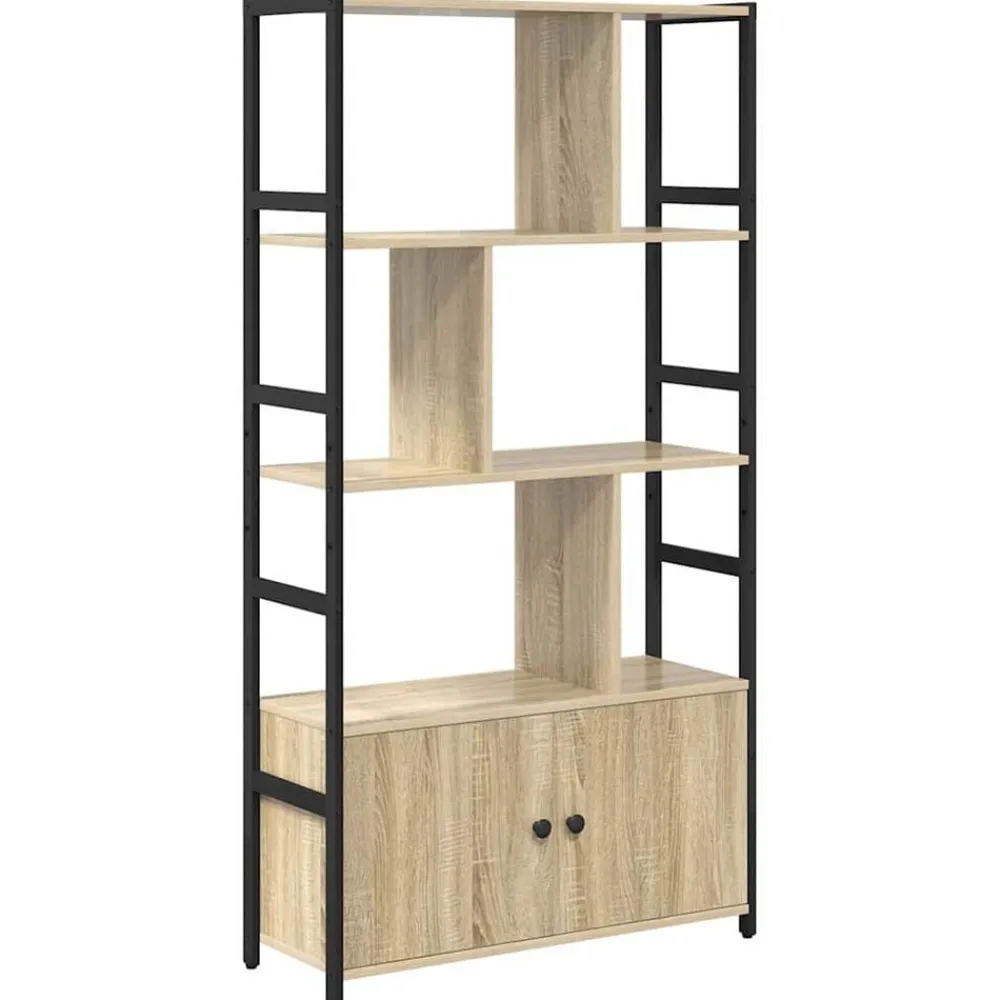 Boekenkast 80 x 30 x 155,5 cm Bewerkt hout>vidaXL New