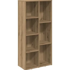 Boekenkasten & Wandplanken*vidaXL Boekenkast 50x25x104 cm artisanaal eikenkleur artisanaal eikenkleurig