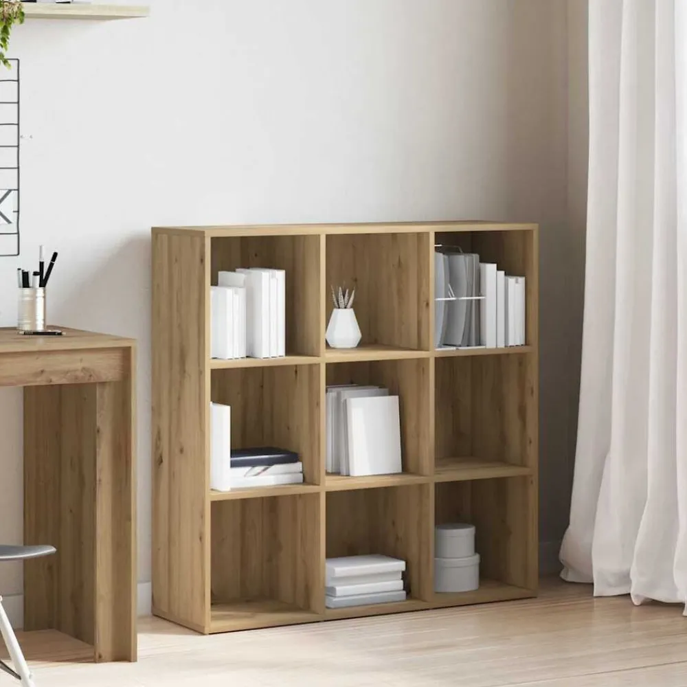Boekenkast 98x29x97,5 cm artisanaal eikenkleur>vidaXL Best