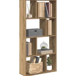 Boekenkast 60x20x120,5 cm bewerkt hout>vidaXL Outlet