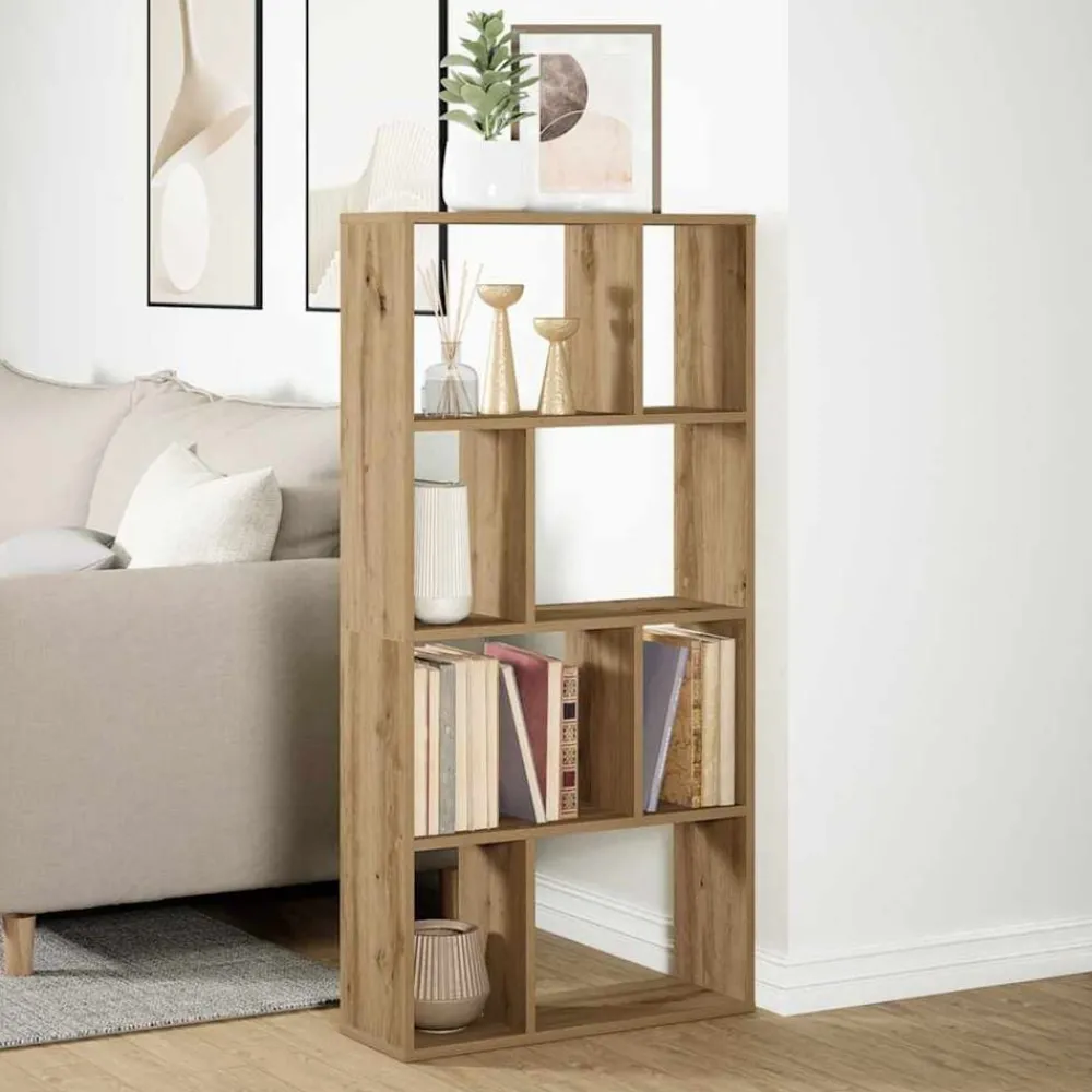 Boekenkast 60x20x120,5 cm bewerkt hout>vidaXL Outlet