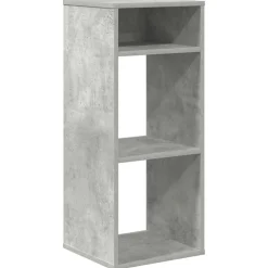 Boekenkasten & Wandplanken*vidaXL Boekenkast 34x31x80 cm bewerkt hout Betongrijs