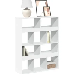 Boekenkasten & Wandplanken*vidaXL Boekenkast 100x33x125,5 cm bewerkt hout Wit
