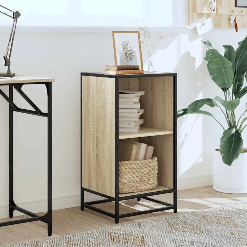 Boekenkast 40x35x76 cm bewerkt hout kleurig>vidaXL Online