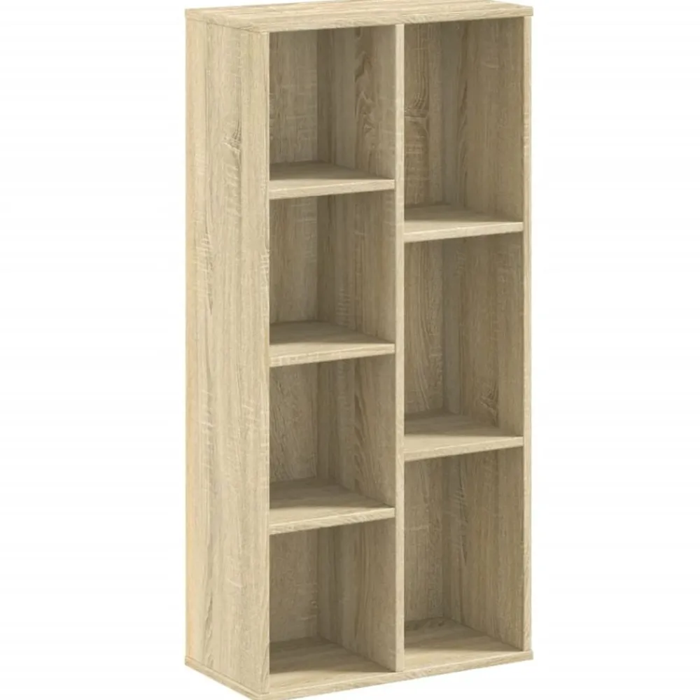 Boekenkast 50x25x105 cm bewerkt hout kleurig>vidaXL Online