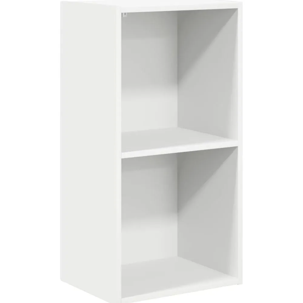 Boekenkasten & Wandplanken*vidaXL Boekenkast 40x30x76,5 cm bewerkt hout Wit