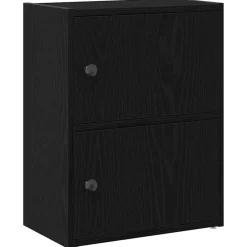 Boekenkast 40x24x52 cm bewerkt hout eikenkleurig>vidaXL Outlet