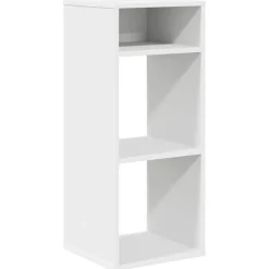 Boekenkasten & Wandplanken*vidaXL Boekenkast 34x31x80 cm bewerkt hout Wit
