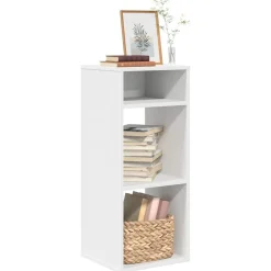 Boekenkasten & Wandplanken*vidaXL Boekenkast 34x31x80 cm bewerkt hout Wit
