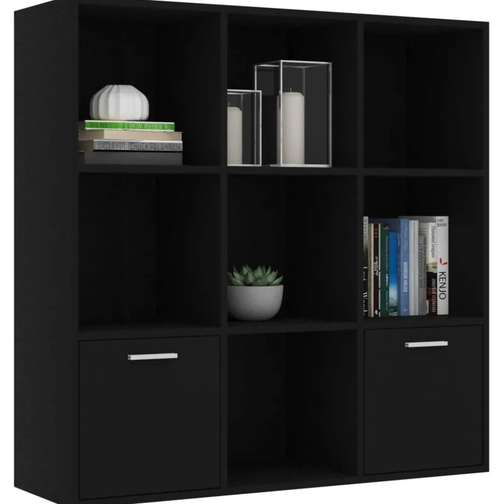 Boekenkast 98x30x98 cm bewerkt hout>vidaXL Clearance