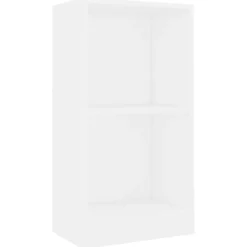 Boekenkasten & Wandplanken*vidaXL Boekenkast 40x24x75 cm bewerkt hout Wit