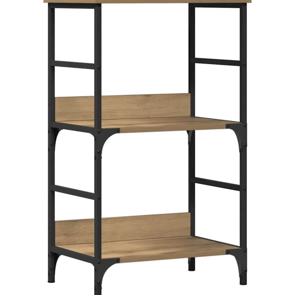 Boekenkast 50x33x82 cm bewerkt hout>vidaXL Outlet