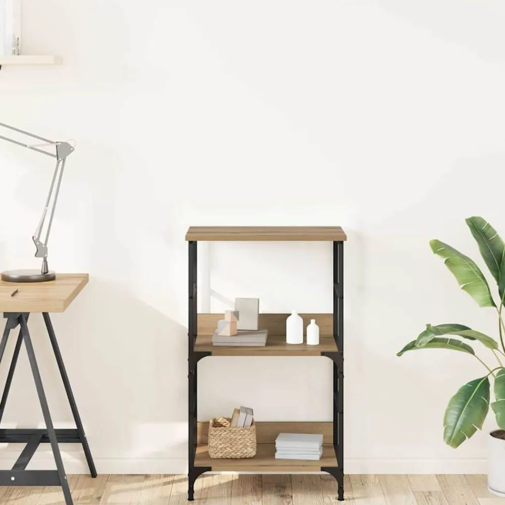Boekenkast 50x33x82 cm bewerkt hout>vidaXL Outlet