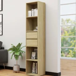 Boekenkast 36x30x171 cm bewerkt hout kleurig>vidaXL Sale