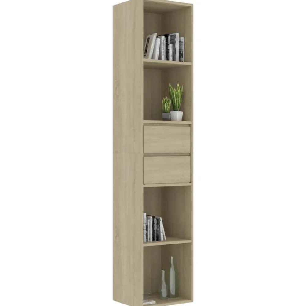 Boekenkast 36x30x171 cm bewerkt hout kleurig>vidaXL Sale