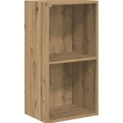 Boekenkast 40x30x77 cm bewerkt hout artisanaal eikenkleurig>vidaXL Hot