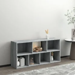 Boekenkast 50x25x106 cm eikenkleurig><noscript><img width=
