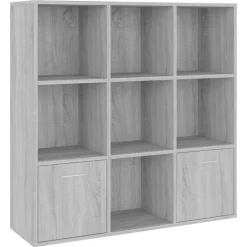 Boekenkast 98x30x98 cm eikenkleurig>vidaXL