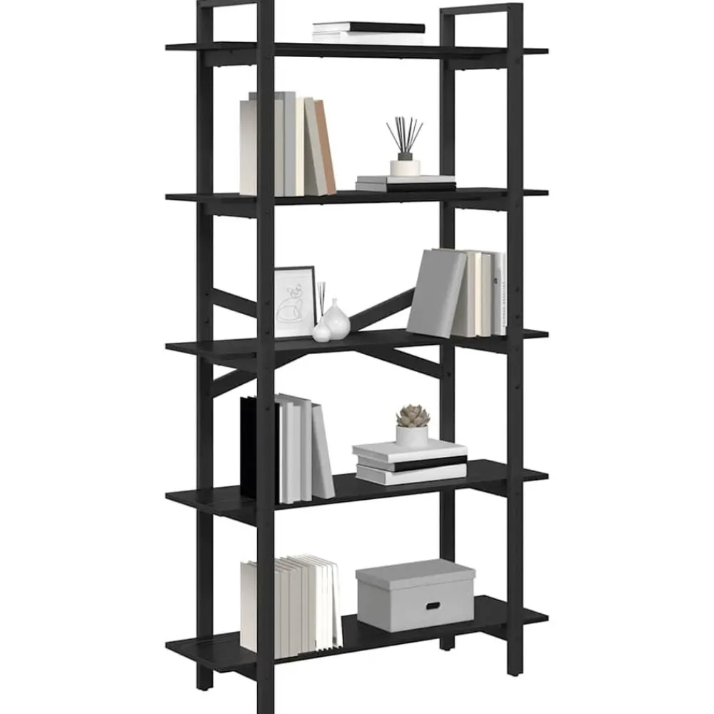 Boekenkast 100 x 33,5 x 178 cm Bewerkt hout>vidaXL Clearance