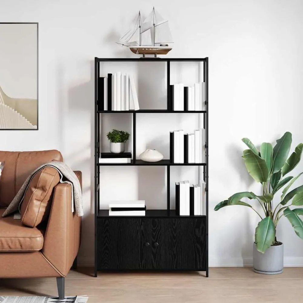 Boekenkast 80 x 30 x 155,5 cm Bewerkt hout>vidaXL