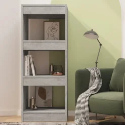 Boekenkast/kamerscherm 40x30x103 cm bewerkt hout><noscript><img width=
