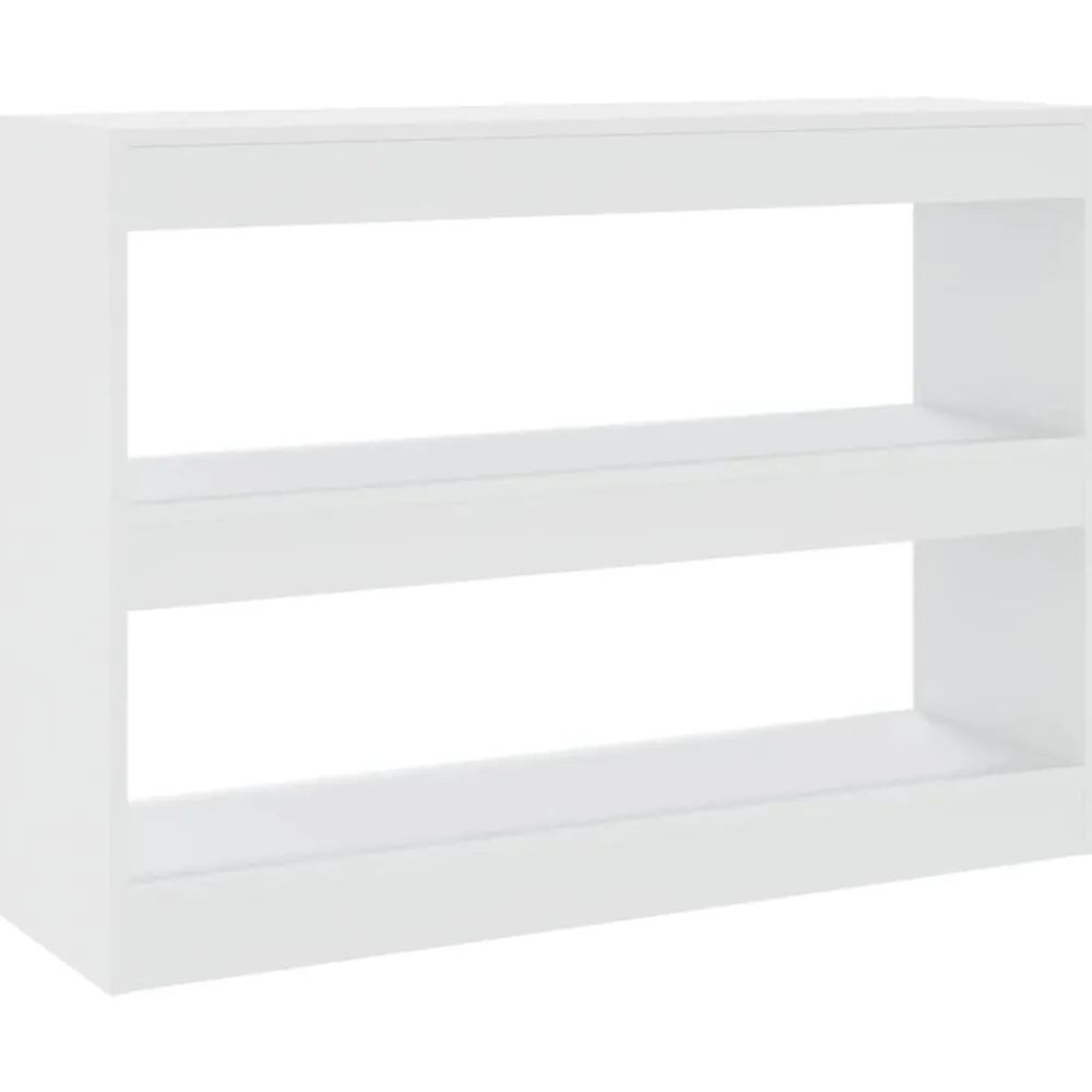 Boekenkasten & Wandplanken*vidaXL Boekenkast/kamerscherm 100x30x72 cm Wit
