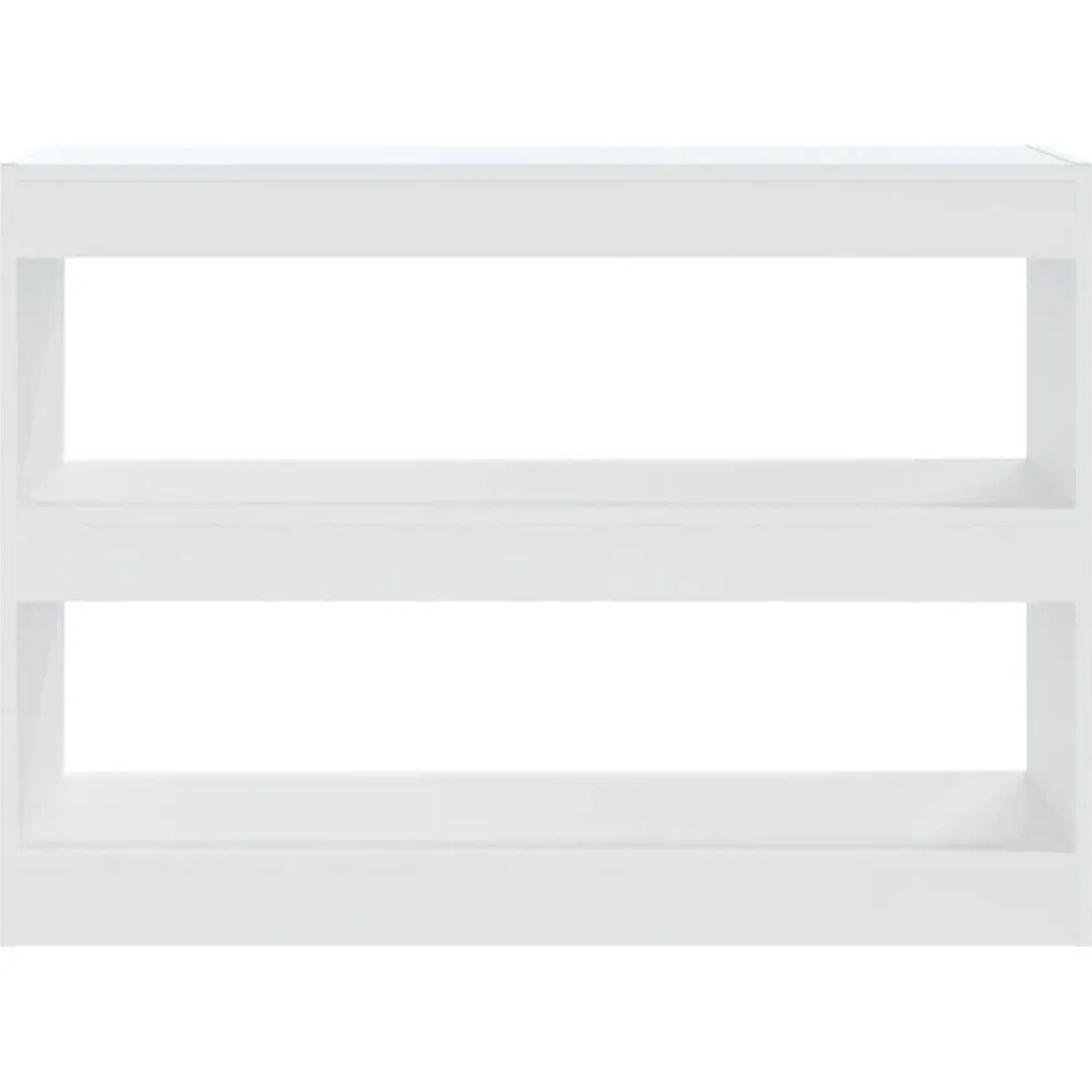Boekenkasten & Wandplanken*vidaXL Boekenkast/kamerscherm 100x30x72 cm Wit