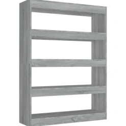 Boekenkast/kamerscherm 100x30x135 cm eikenkleurig>vidaXL Clearance