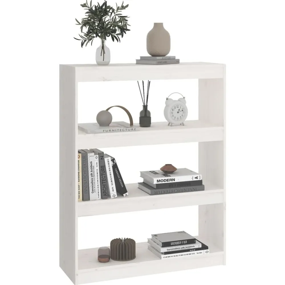 Boekenkast/kamerscherm 80x30x103,5 cm massief grenenhout>vidaXL New