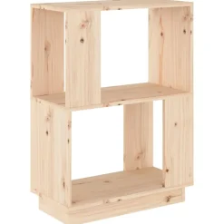 Boekenkast/kamerscherm 51x25x70 cm massief grenenhout>vidaXL Outlet