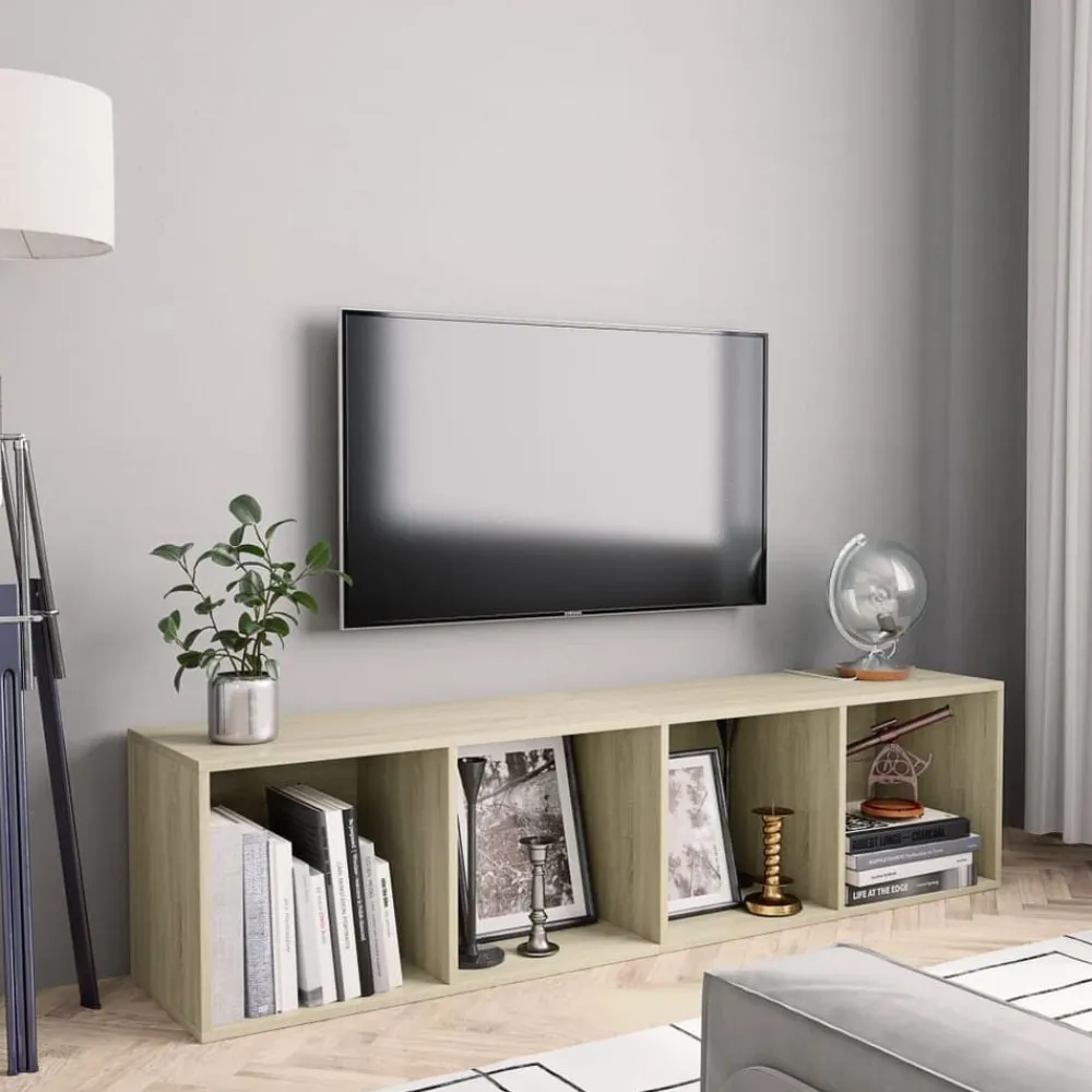 Boekenkast/tv-meubel 143x30x36 cm kleurig>vidaXL Best