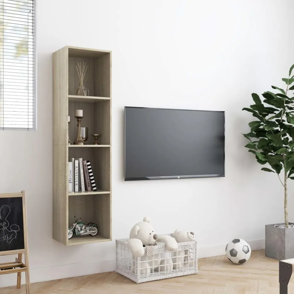 Boekenkast/tv-meubel 143x30x36 cm kleurig>vidaXL Best
