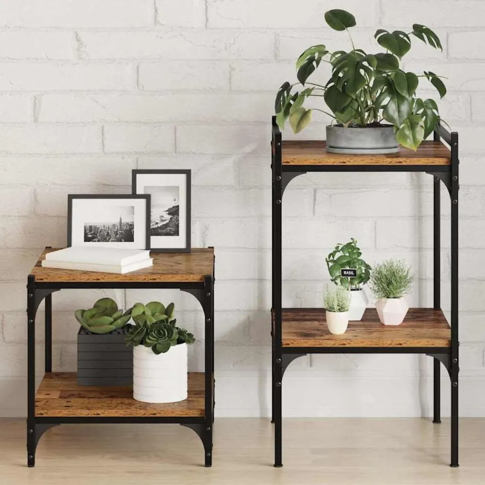 Boekenplank Bord 4 pcs Bruin 40 x 40 x 1,5 cm Bewerkt hout>vidaXL Hot