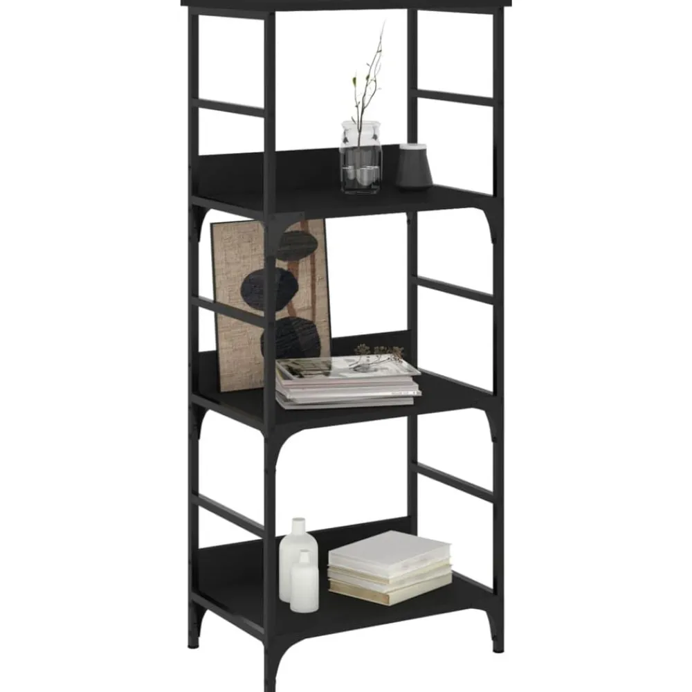 Boekenrek 50x33x117,5 cm bewerkt hout>vidaXL Clearance
