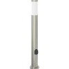 Verlichting*vidaXL Bolderarmatuur met stopcontact 80 cm RVS IP44