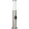 Bolderarmatuur met stopcontact 50 cm RVS IP44>vidaXL Best
