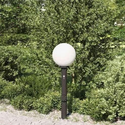 Bolderarmatuur met sensor en stopcontact 80 cm zwart IP44><noscript><img width=