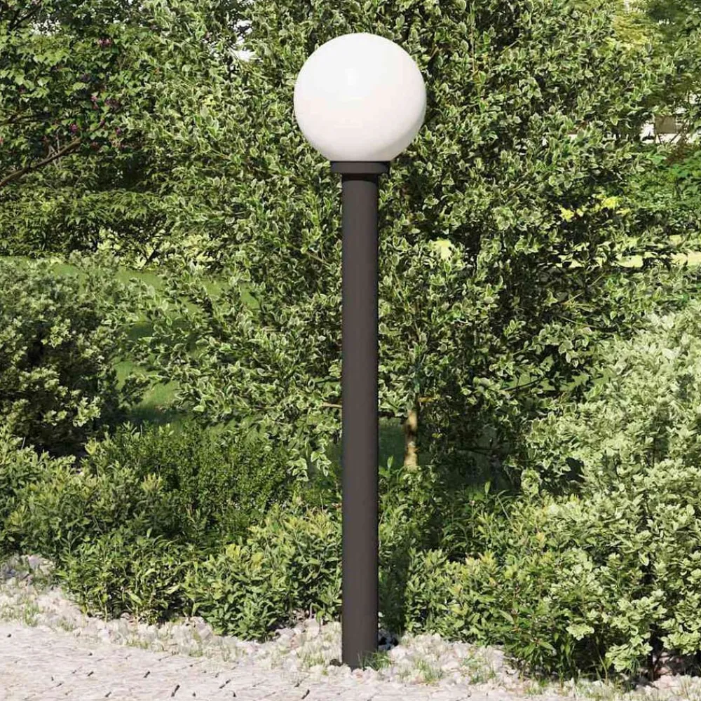Verlichting*vidaXL Bolderverlichting 120 cm Zwart IP44