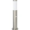 Verlichting*vidaXL Bolderverlichting met sensor 50 cm RVS IP44