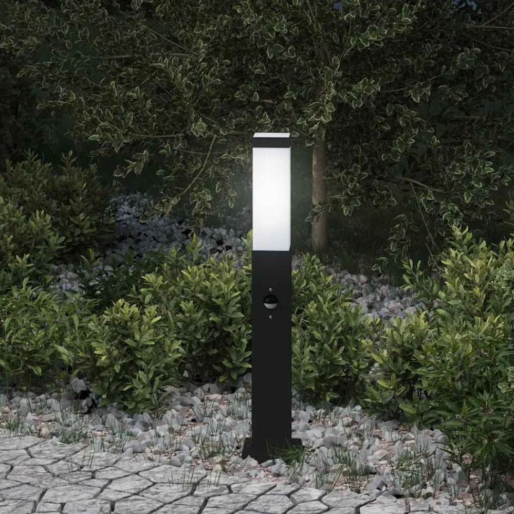 Bolderverlichting met sensor 50 cm zwart IP44>vidaXL Sale