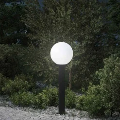 Verlichting*vidaXL Bolderverlichting 80 cm Zwart IP44