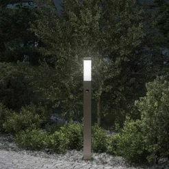 Bolderverlichting met sensor 80 cm RVS IP44>vidaXL Discount