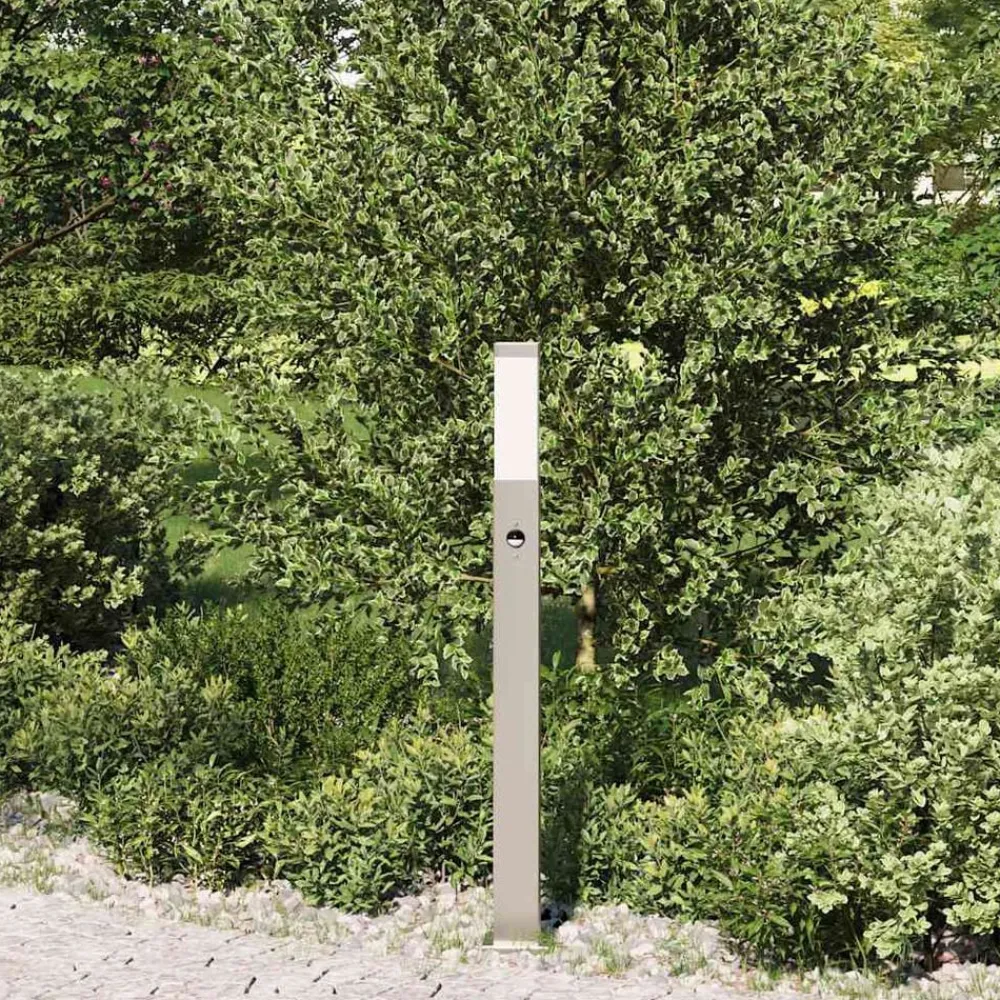 Bolderverlichting met sensor 80 cm RVS IP44>vidaXL Discount