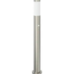 Verlichting*vidaXL Bolderverlichting met sensor 80 cm RVS IP44