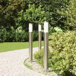 Bolderverlichting 3 stuks 80 cm RVS IP44><noscript><img width=