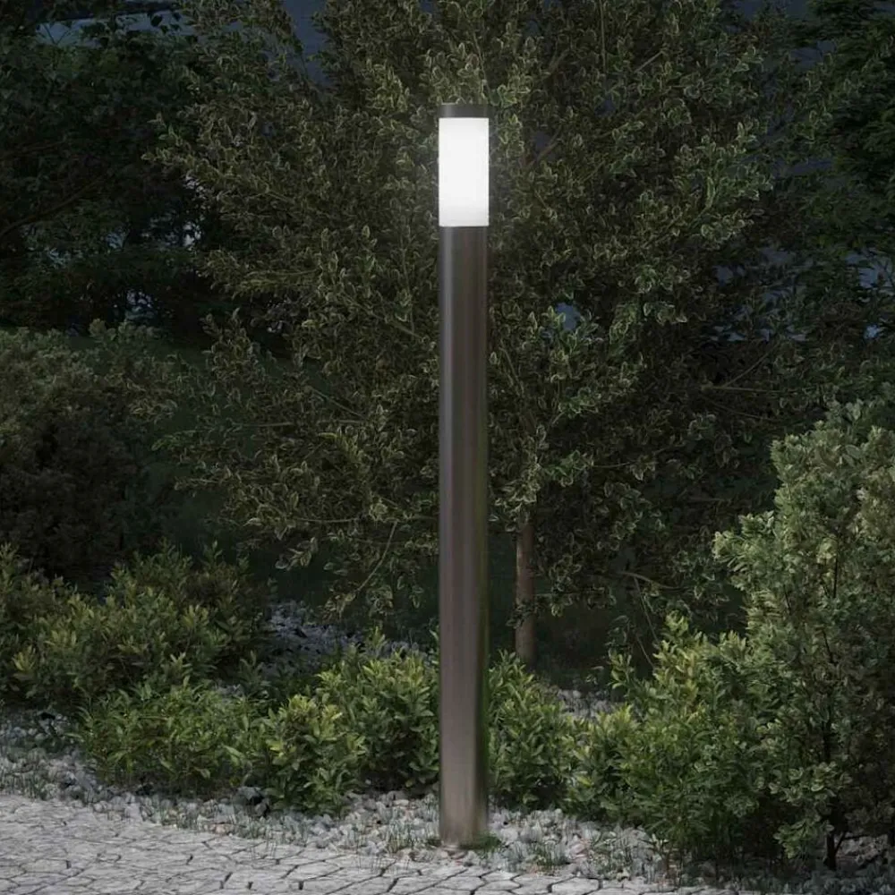 Verlichting*vidaXL Bolderverlichting 110 cm RVS IP44